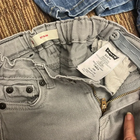Bundle 13 pairs of toddler boy pants jeans - 2T (2 are 24 mo) - Picture 7 of 15